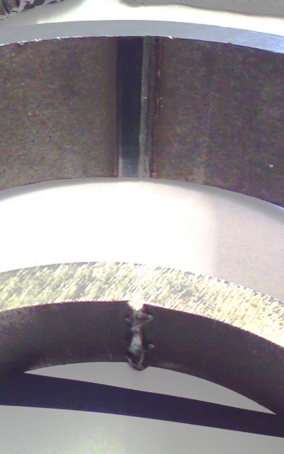 Inside scarfing of HF welded steel tubes